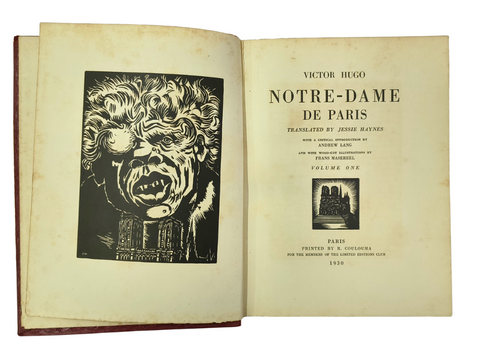 Notre-Dame De Paris, 2 Volumes (Limited Editions Club)