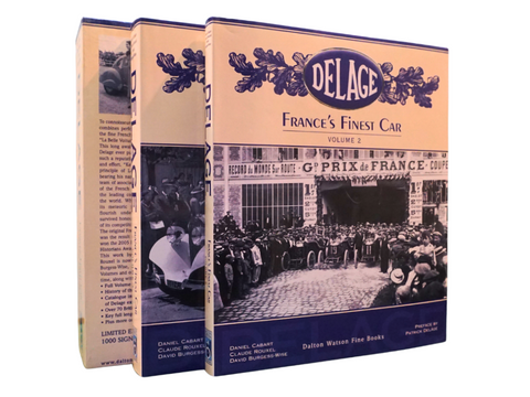 Delage: France's Finest Car (SIGNED Deluxe First Edition)