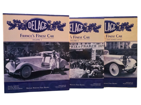 Delage: France's Finest Car (SIGNED Deluxe First Edition)
