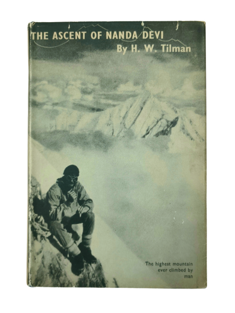 Ascent of Nanda Devi (First US Edition, signed by Charles Houston)