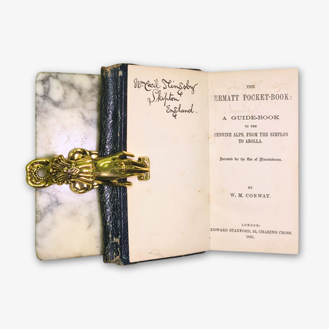 The Zermatt Pocket Book (First Edition, Association Copy)