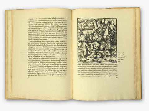 On the Admiration of Mountains (Limited Facsimile Edition)