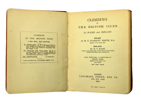Climbing the British Isles, 2 volumes (First Editions)
