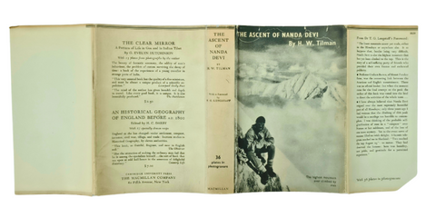 Ascent of Nanda Devi (First US Edition, signed by Charles Houston)