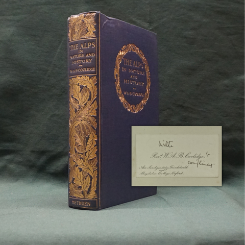 The Alps in Nature and History (First Edition)