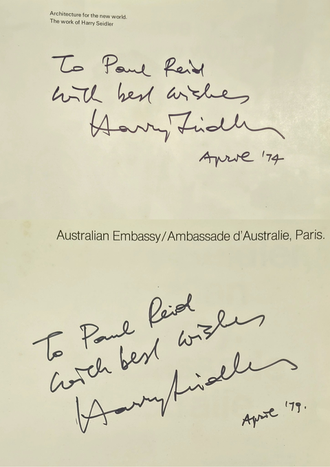 Architecture for the New World & Australian Embassy (SIGNED First Editions)