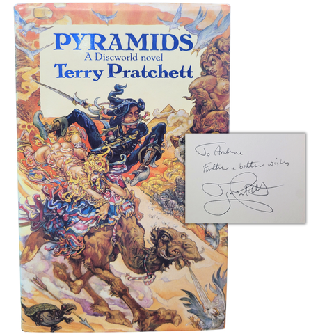 Pyramids: A Discworld Novel (Inscribed First Edition)