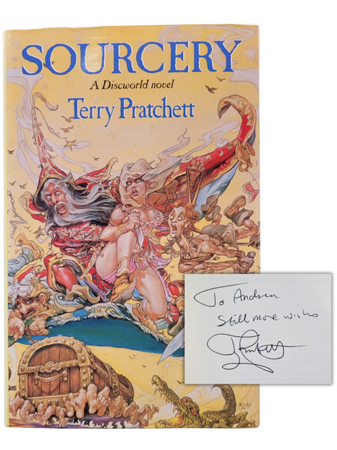Sourcery: A Discworld Novel (Inscribed Fourth Impression)