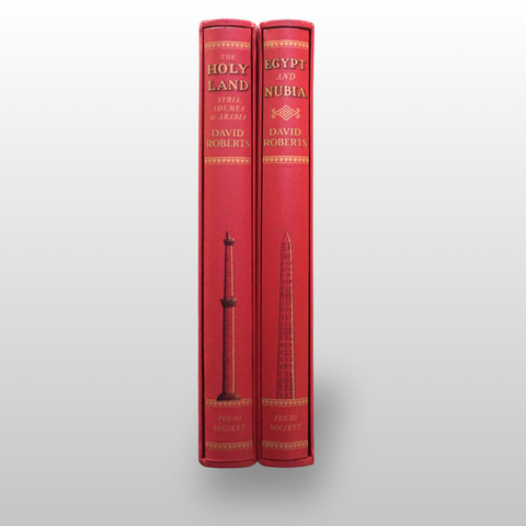 The Holy Land & Egypt and Nubia, 2 volumes (Folio Society Limited Edition)