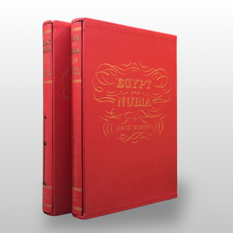 The Holy Land & Egypt and Nubia, 2 volumes (Folio Society Limited Edition)