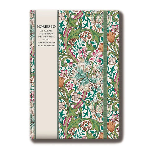 William Morris A5 Fabric Hardcover Notebook No.1
