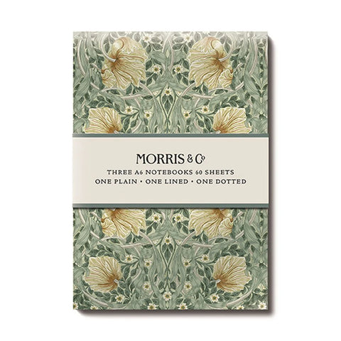 William Morris A6 Notebook Set No.2