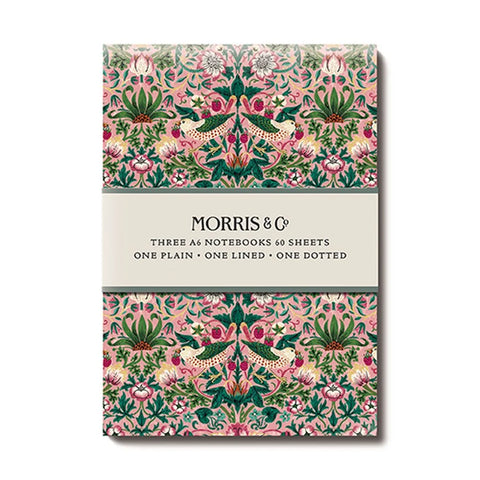 William Morris A6 Notebook Set No.3