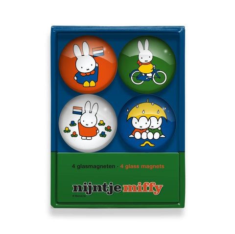 Holland Miffy Glass Magnets Window Box
