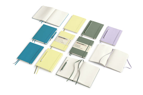 A5 Medium Dotted Lilac Hard Cover Notebook