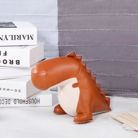 Tan Dinosaur Bookend