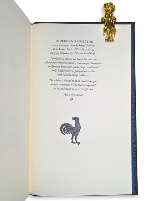 Troilus and Criseyde (Folio Society Limited Edition)