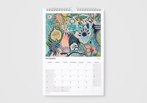 Anna Lohe 2027 Wall Calendar