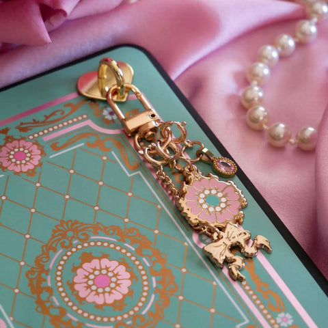 Heart Charm Anchor - Gold