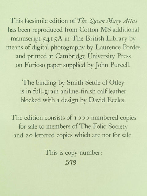 The Queen Mary Atlas (Folio Society Limited Edition)