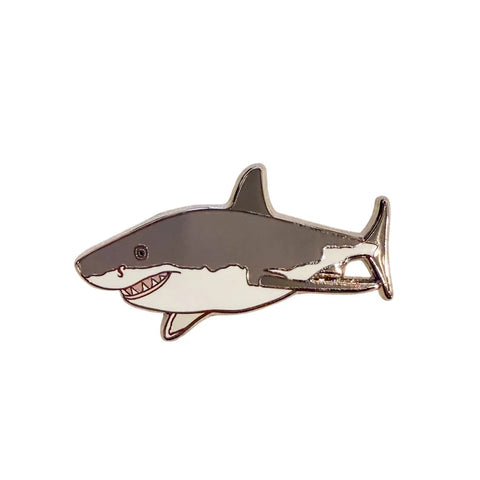 Great White Shark Pin
