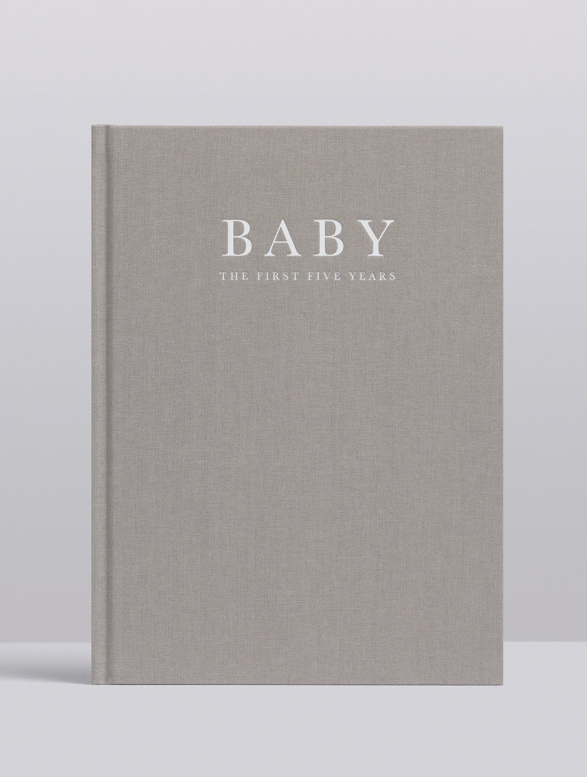 Baby Journal - The First Five Years Grey