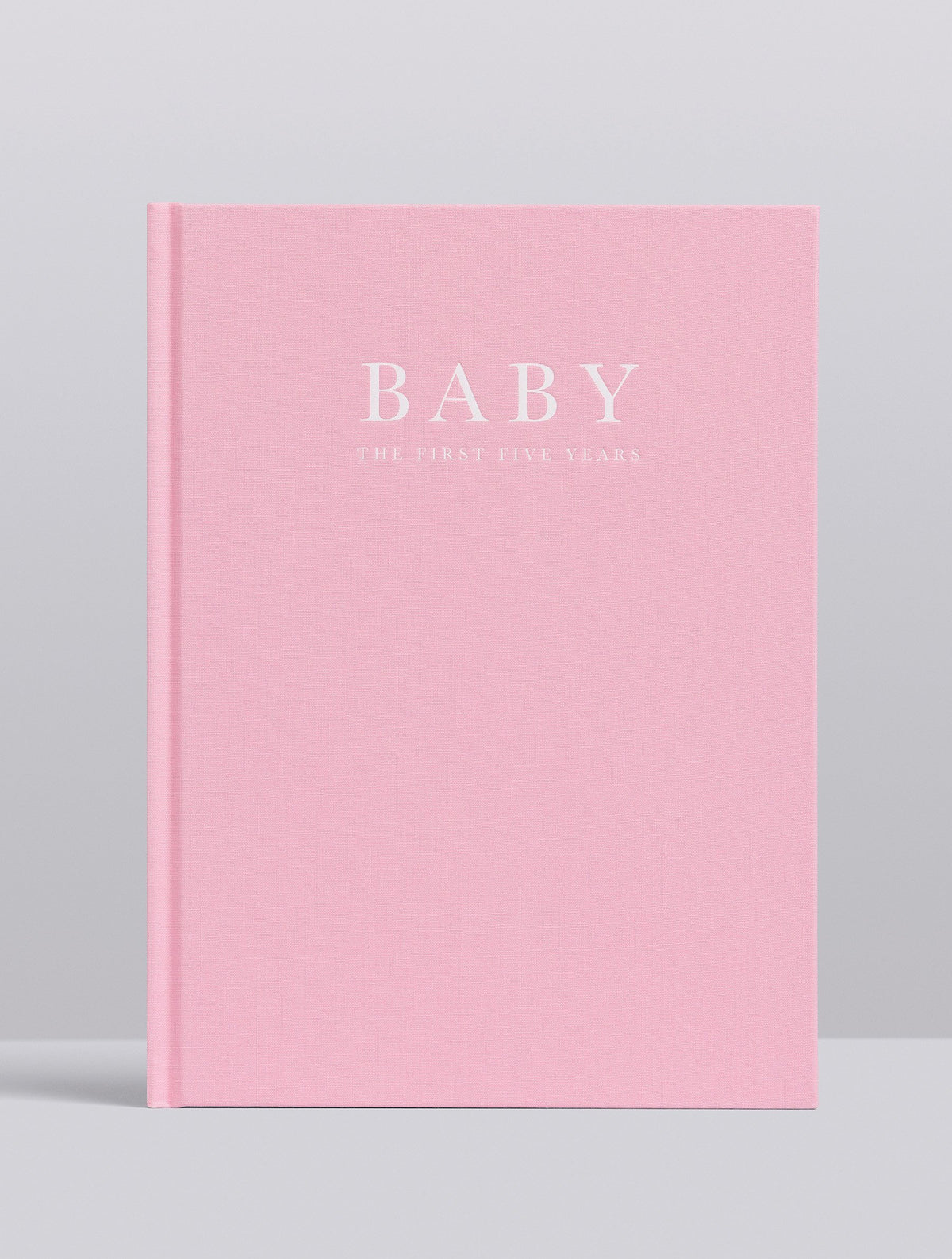 The First Five Years Pink Baby Journal