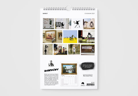 Banksy 2027 Wall Calendar