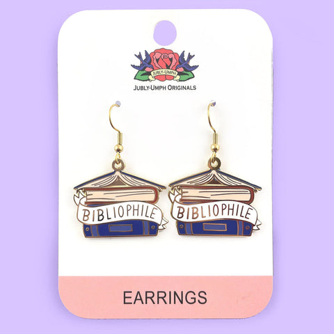 Bibliophile Earrings