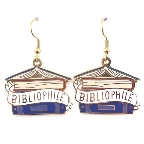 Bibliophile Earrings