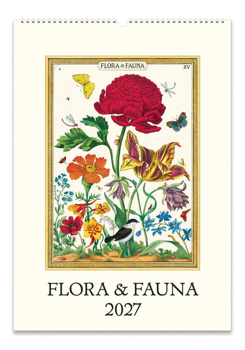 2027 Flora & Fauna Wall Calendar