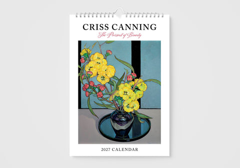Criss Canning 2027 Wall Calendar