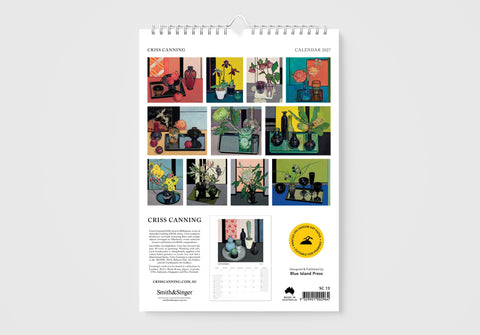 Criss Canning 2027 Wall Calendar