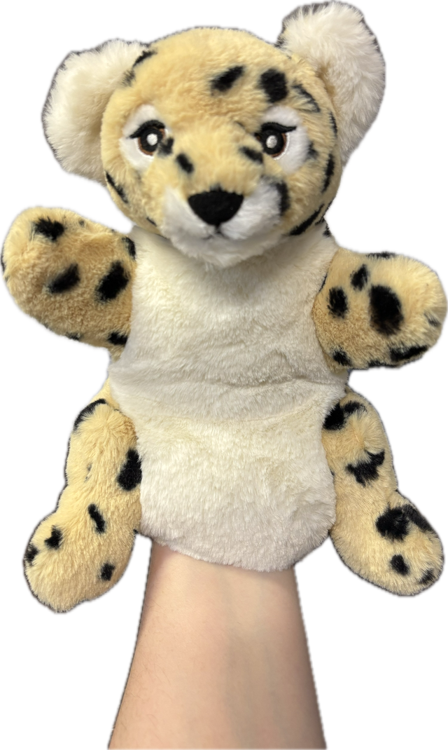 Cheetah Cub Hand Puppet – Harry Hartog Bookseller