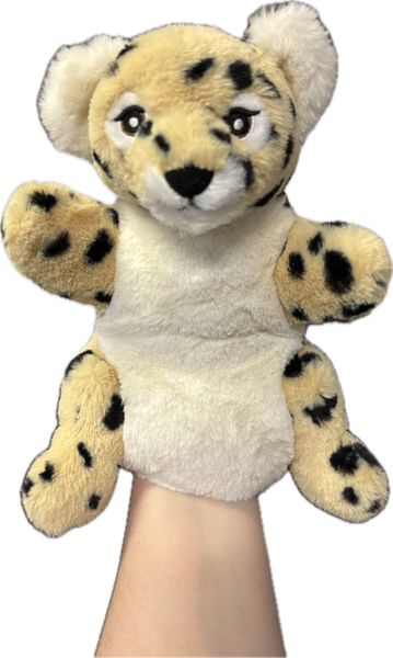 Cheetah Cub Hand Puppet – Harry Hartog Bookseller