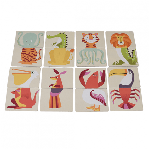 Heads & Tails Game Colourful Creatures