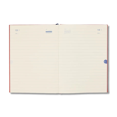 2027 Daily Ruled Diary - Navy