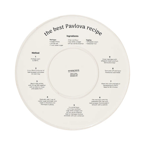 Pavlova Serving Plate