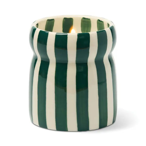 6.5oz Cabana Teal Candle - Isla Fresa (Strawberry Fennel)