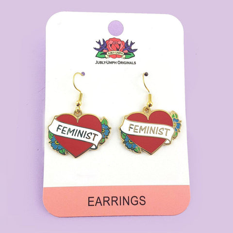 Feminist Earrings