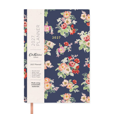 2027 Cath Kidston Weekly Diary - Floral Navy