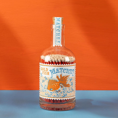 Goldfish Stamp Match Bottle