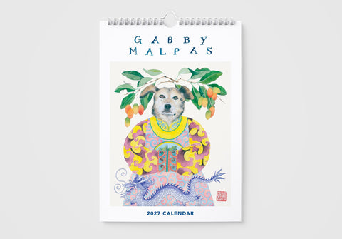 Gabby Malpas 2027 Wall Calendar