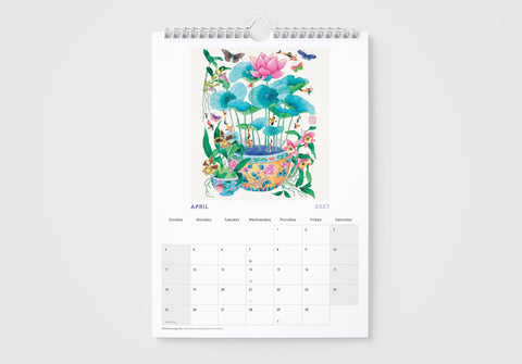 Gabby Malpas 2027 Wall Calendar