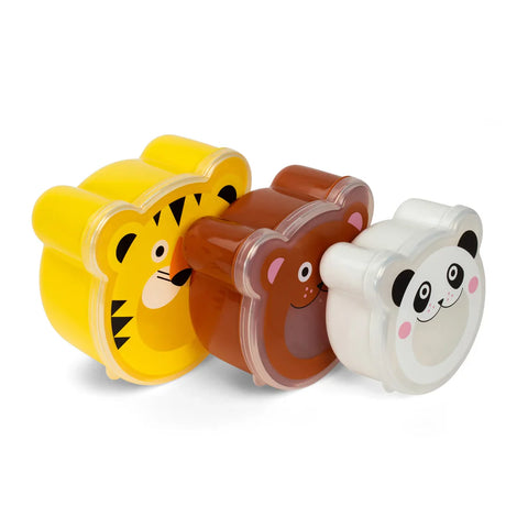 On the Go Snack Boxes Set of 3