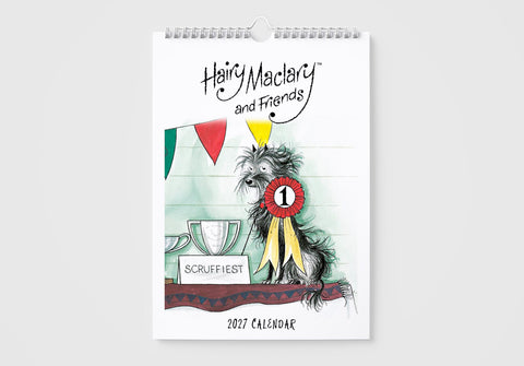 Hairy Maclary 2027 Wall Calendar