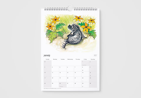 Hairy Maclary 2027 Wall Calendar