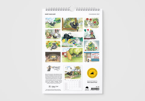 Hairy Maclary 2027 Wall Calendar