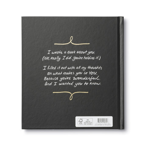 I Wrote A Book About You | Fill-In Book