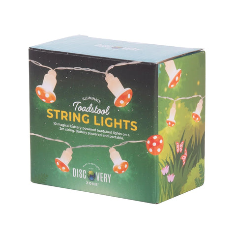Toadstools String Lights Illuminate